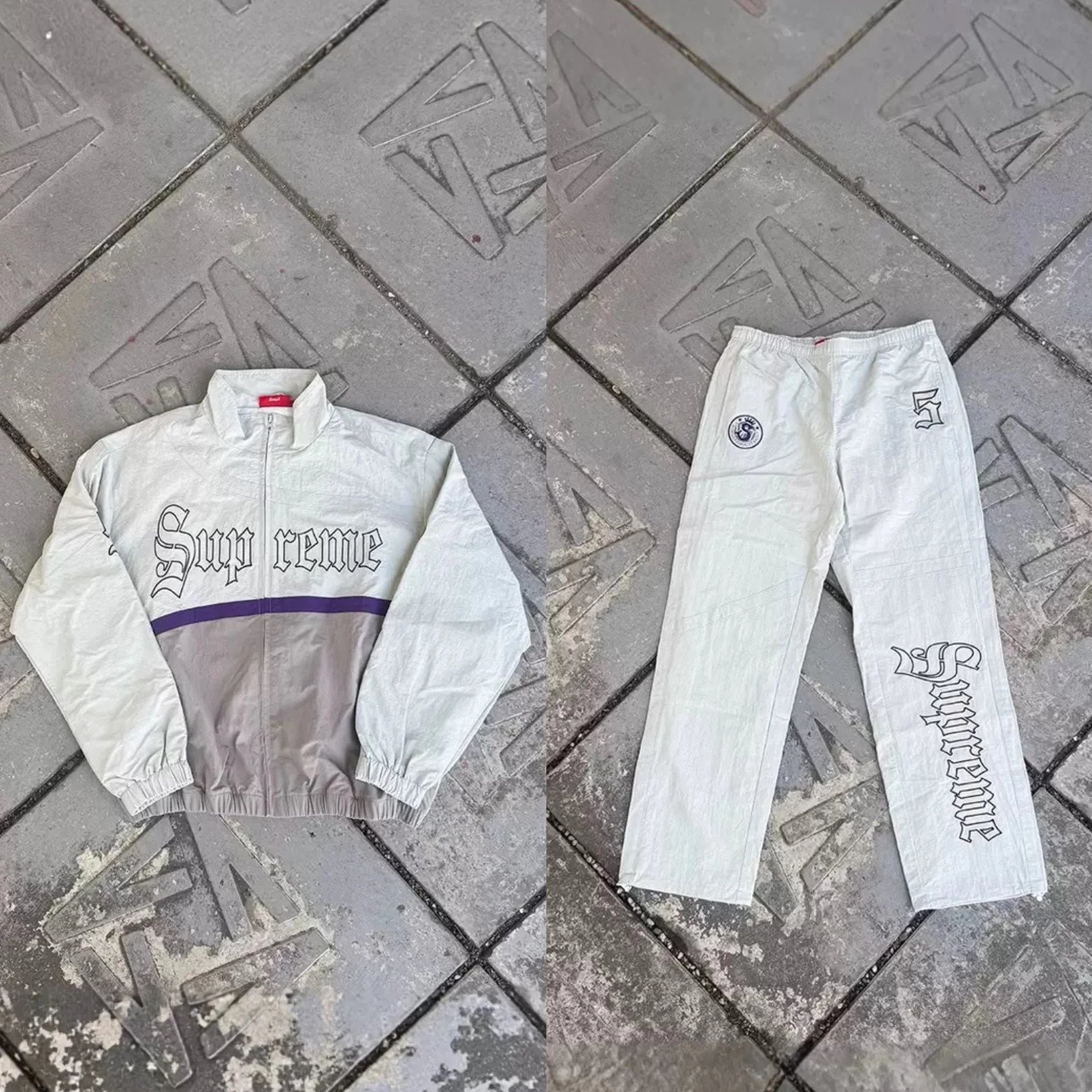 Supreme Tracksuits Ducati Collaboration Racing Tracksuit — Logo set/Gray