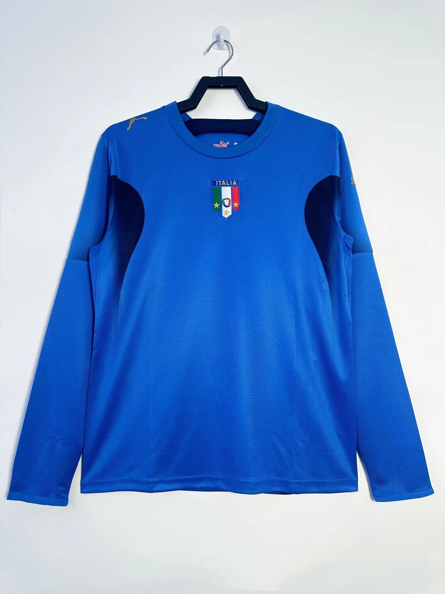 Puma Italia National Team Training Jersey Blue Long-Sleeve Base-Layer