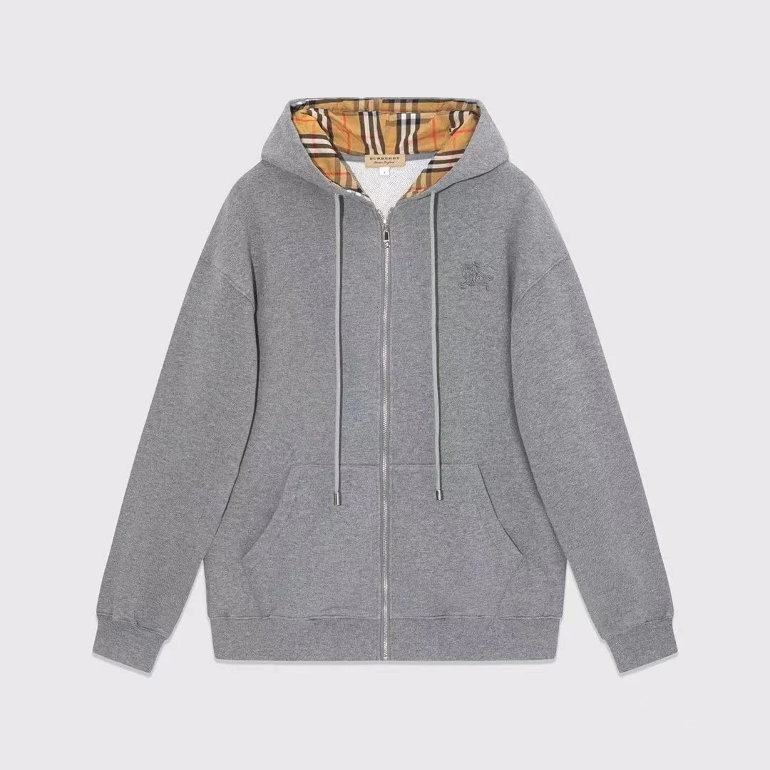 Bu R Classic Zipper Hoodie