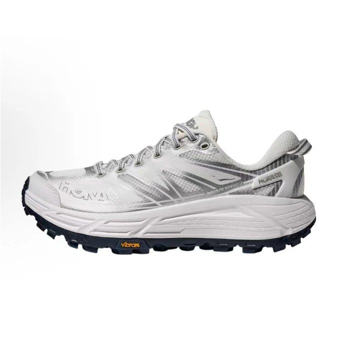 Hoka One One Speedgoat 5 Navy Gray Running Shoes - 4