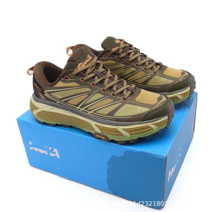 Hoka One One Speedgoat 5 Navy Gray Running Shoes - 6
