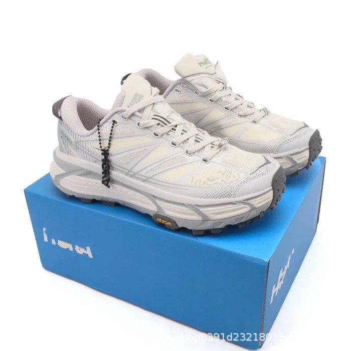 Hoka One One Speedgoat 5 Navy Gray Running Shoes - 10