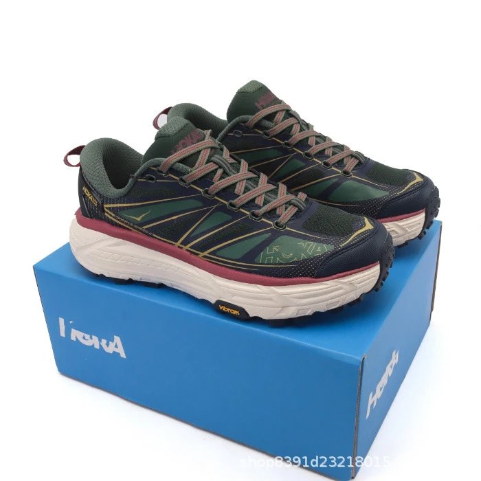 Hoka One One Speedgoat 5 Navy Gray Running Shoes - 11