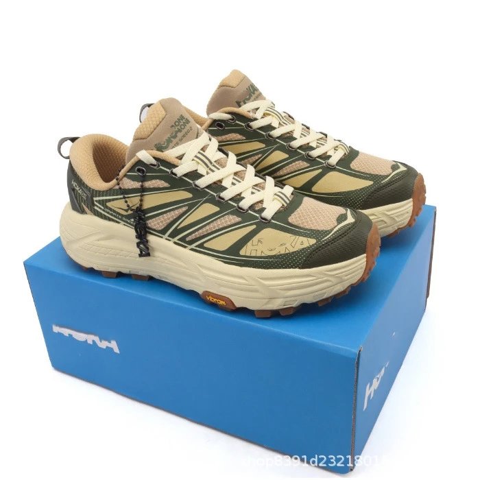 Hoka One One Speedgoat 5 Navy Gray Running Shoes - 8