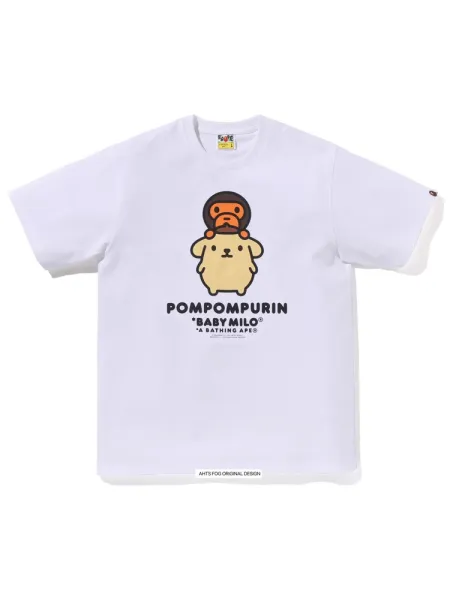 Hello Kitty x A Bathing Ape Baby Milo White T-Shirt - 4