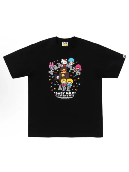 Hello Kitty x A Bathing Ape Baby Milo White T-Shirt - 7