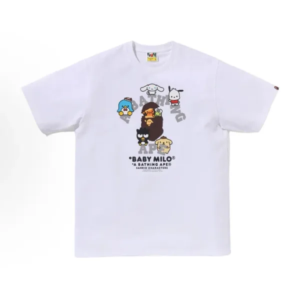 A Bathing Ape x Sanrio Baby Milo Graphic T-Shirt White - 1