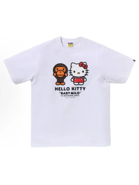 Hello Kitty x A Bathing Ape Baby Milo White T-Shirt - 3