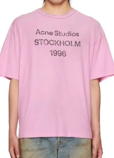 Acne Studios Stockholm 1996 Pink T-Shirt