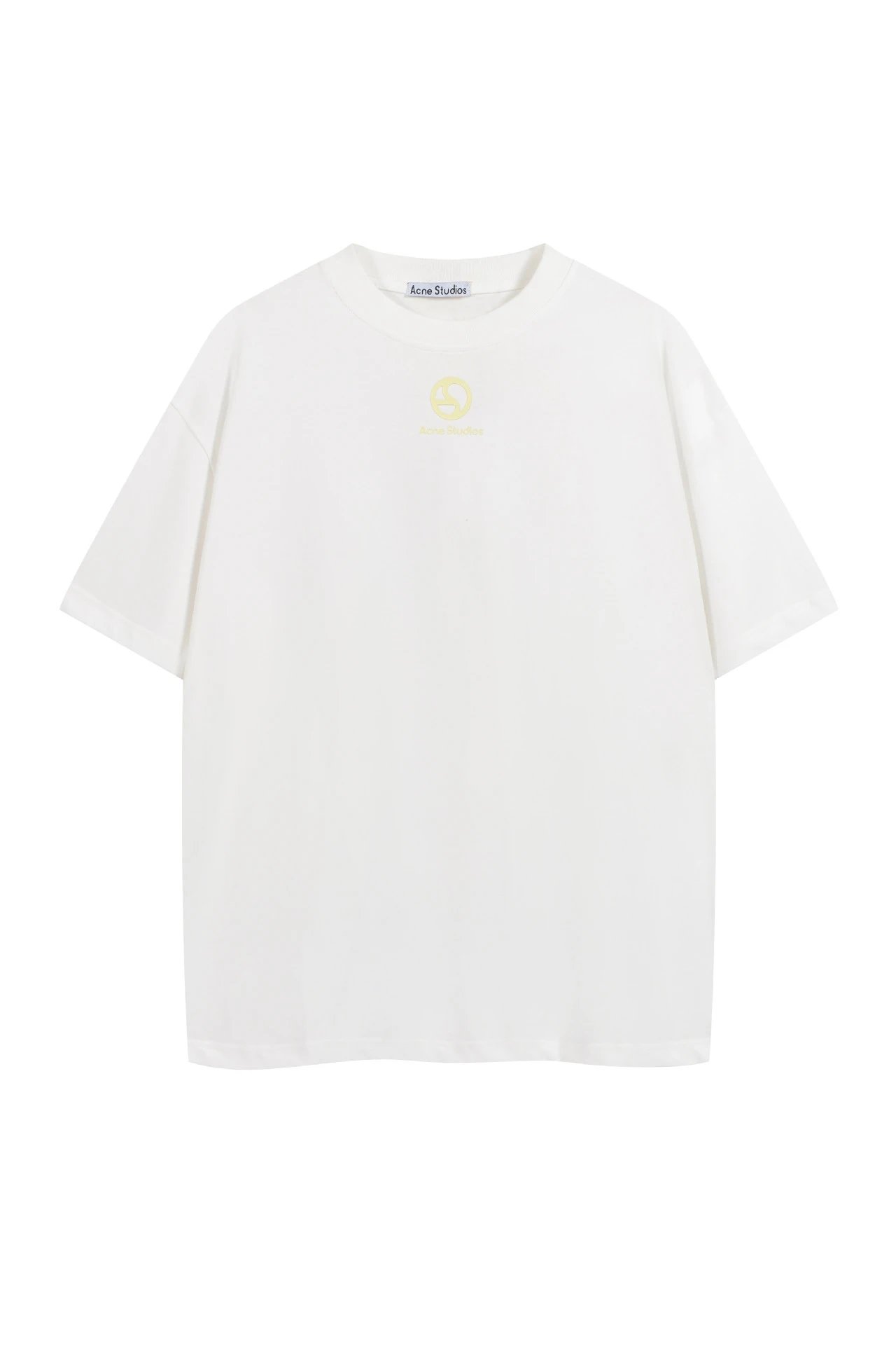Acne Studios Logo Print White T-Shirt