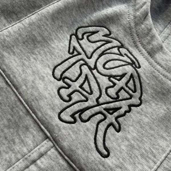 A Bathing Ape x Unknown Collaborator Denim Jeans with Embroidered Ape Head Logo - 9