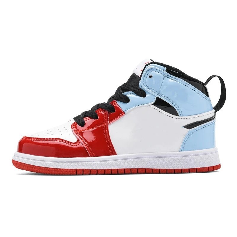 Air Jordan 1 Mid 'Chicago' Inspired Sneakers