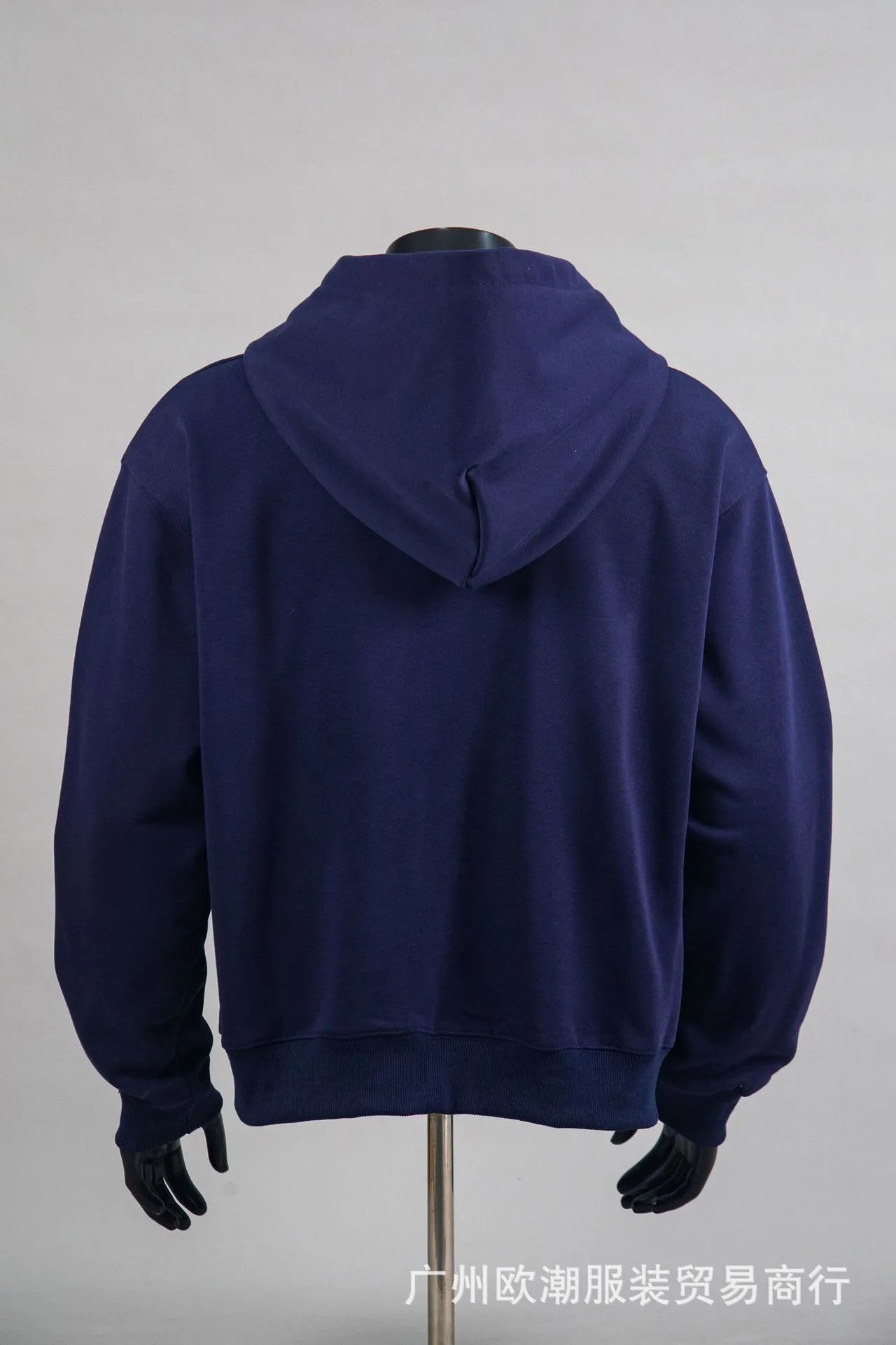 CORTEIZ Arch Logo Zip-Up Hoodie Burgundy - 5