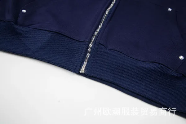 CORTEIZ Arch Logo Zip-Up Hoodie Burgundy - 19