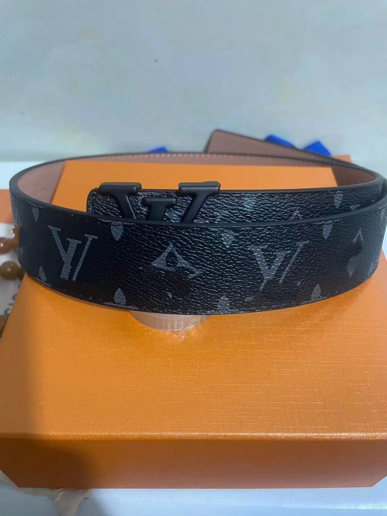 Black Floral Black Buckle