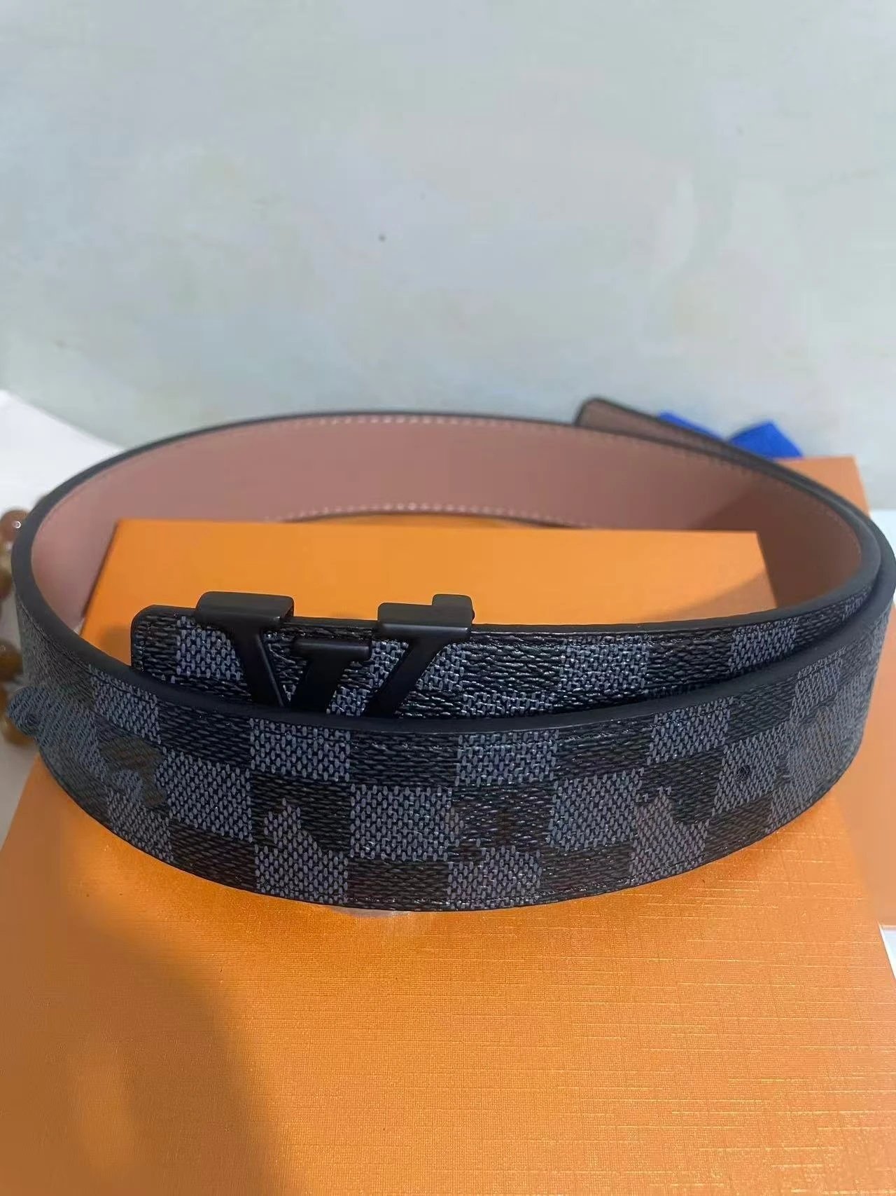 Black Plaid Black Buckle