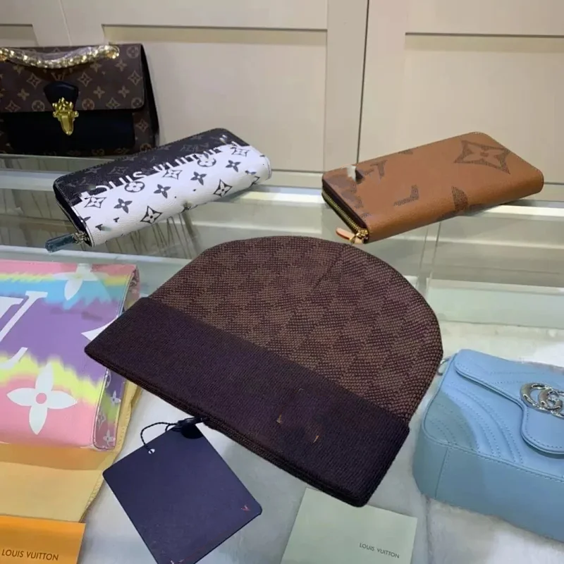 秋冬款卷边毛线帽女网红百搭冷帽 5