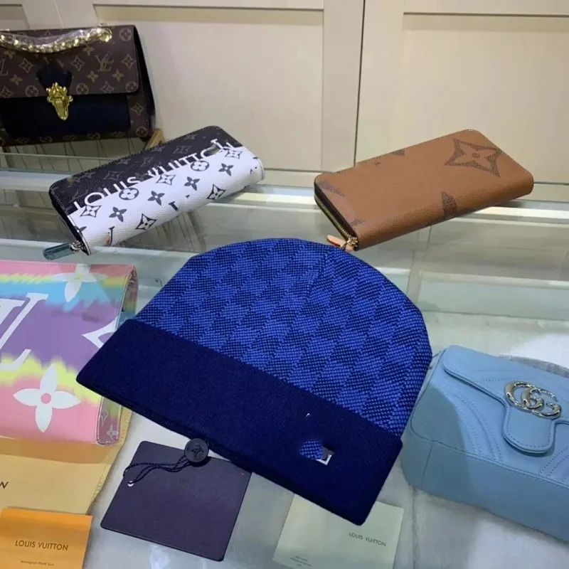 秋冬款卷边毛线帽女网红百搭冷帽 6