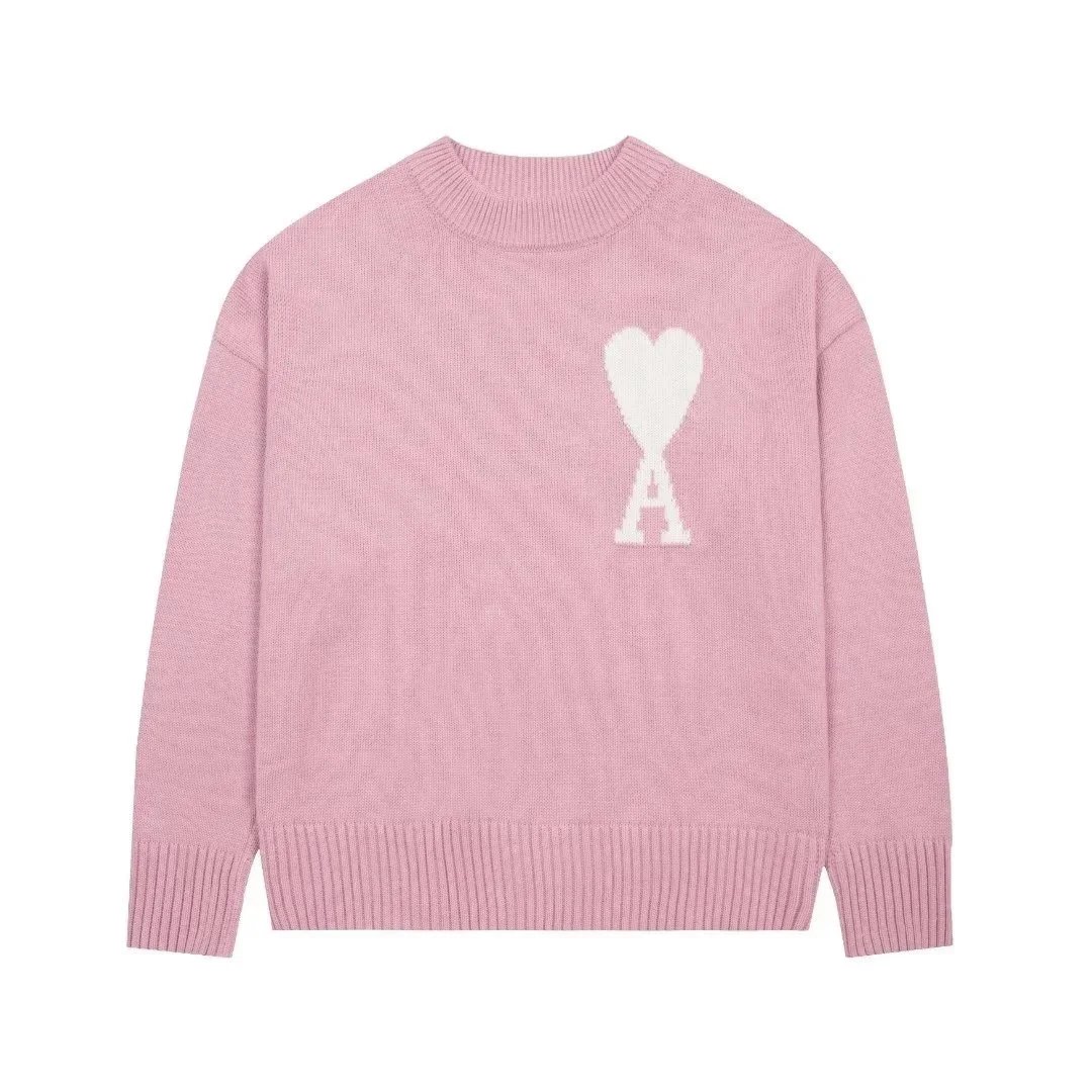 A  爱心2023ss经典款提花大爱心圆领毛衣 14