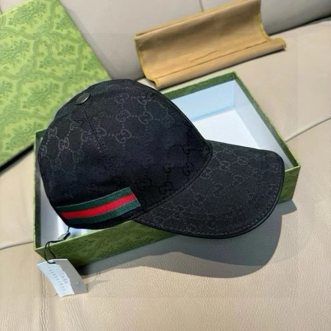 2024韩版女棒球帽英伦风时尚侧条字母G刺绣男鸭舌帽防晒遮阳帽子 5