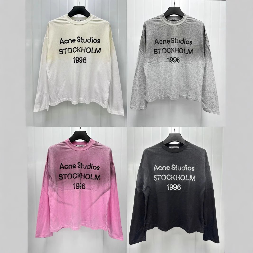 25SS  1996经典破坏纪念慵懒风松弛感长袖防晒轻薄打底T恤情侣款 4