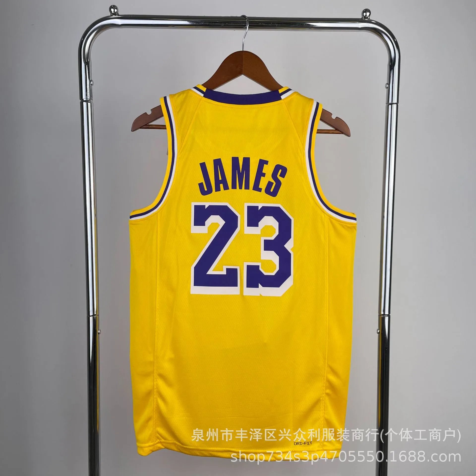 Foreign trade cross-border supply lakers no. 24 bryant heat-pressed jersey 6#James basketball jersey no. 3 davis