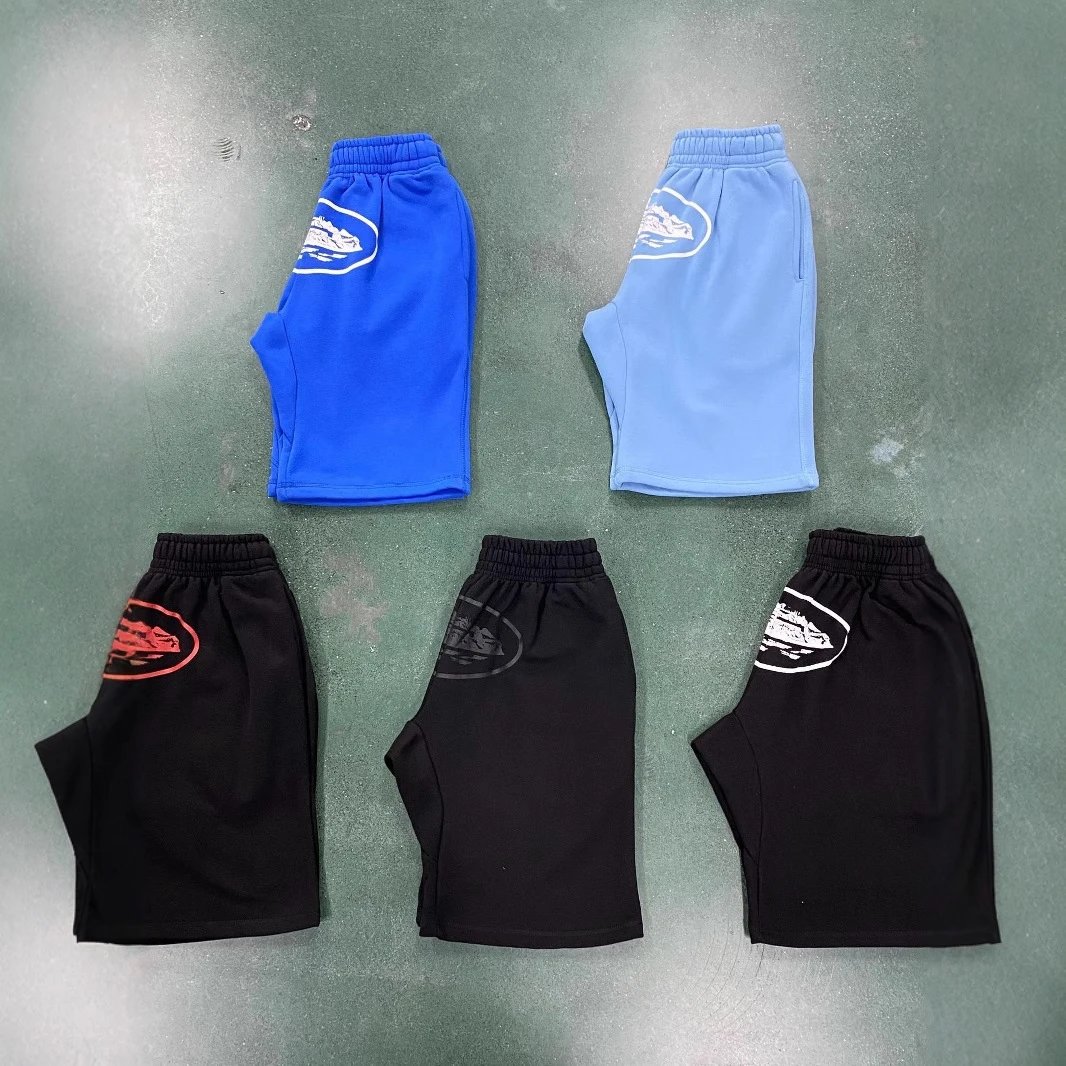 Men's Graphic Print Elastic Waist Shorts
