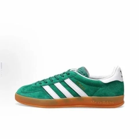 Green Adidas Indoor Soccer Shoes