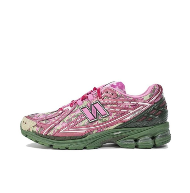 New Balance Floral Pattern Athletic Sneakers
