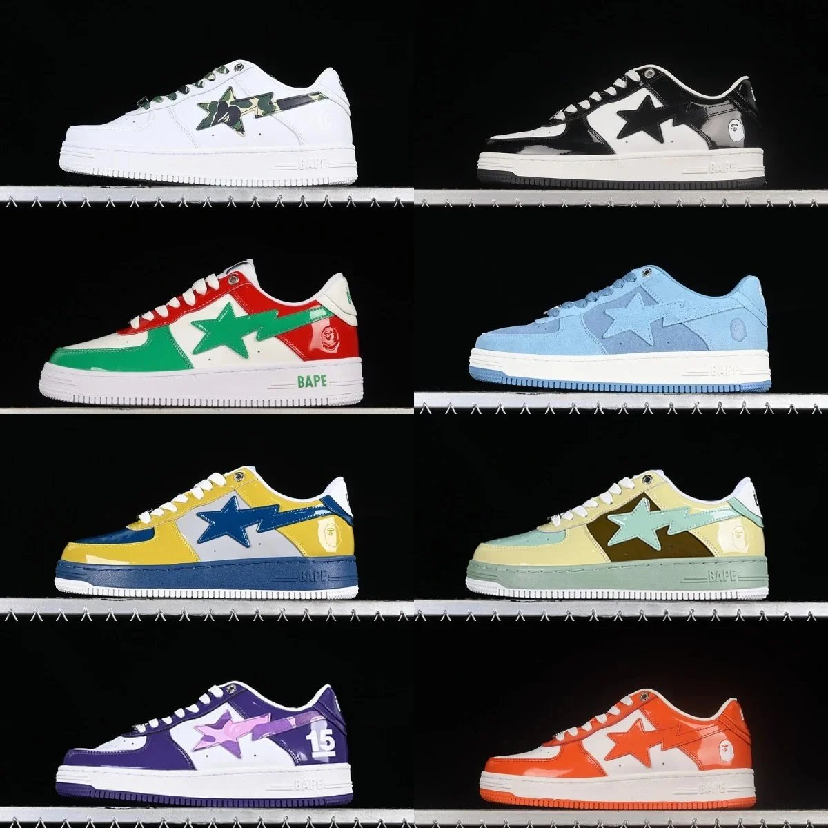 BAPE Low-Top Sneakers