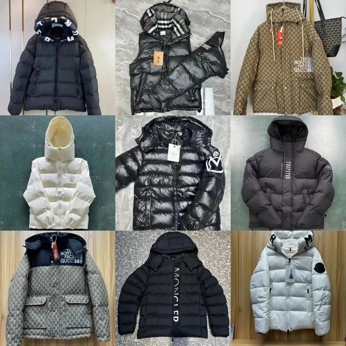 Trapstar&Moncler down jacket