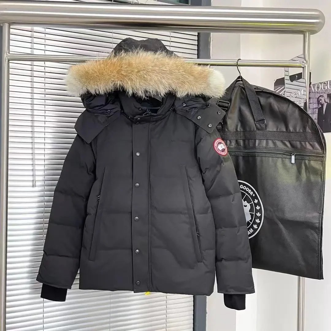 Canada Goose Down Puffer Jacket with Fur Hood product photo 2