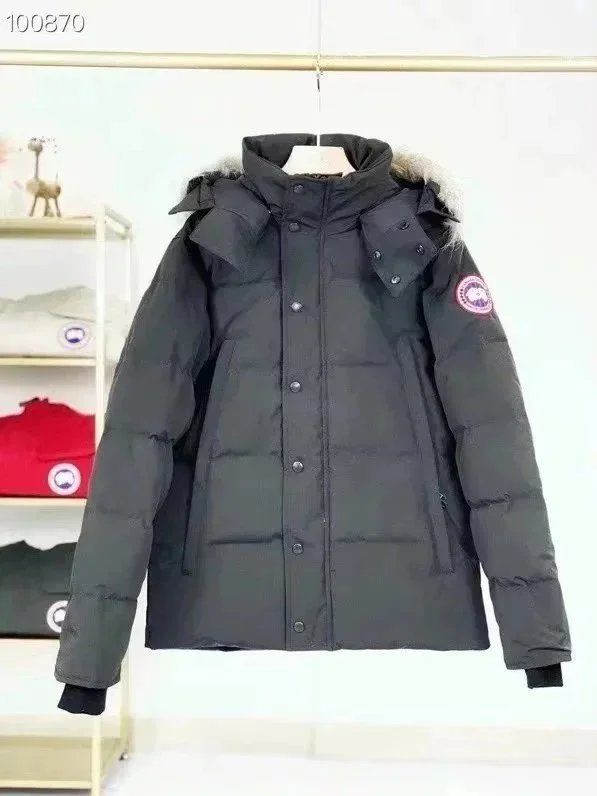 Canada Goose Wyndham Parka Down Jacket with Fur Hood product photo 3