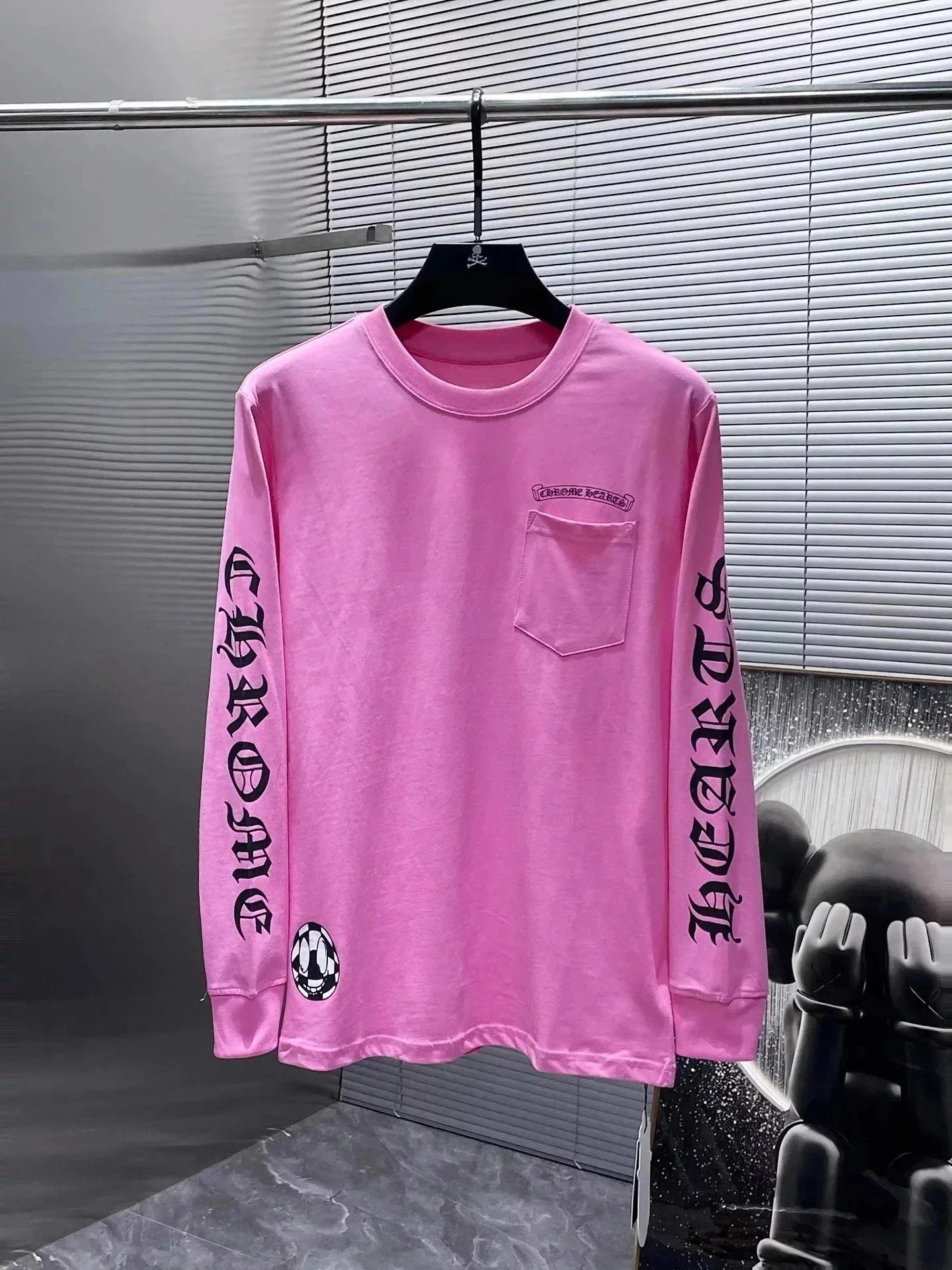 Chrome Hearts Long Sleeve Pocket T-Shirt