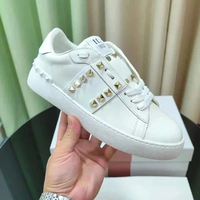 Valentino Garavani Rockstud Untitled Leather Sneakers product photo 3