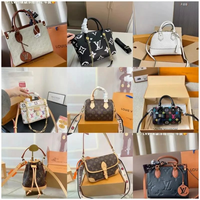 Louis Vuitton Collection of Monogram Pattern Handbags