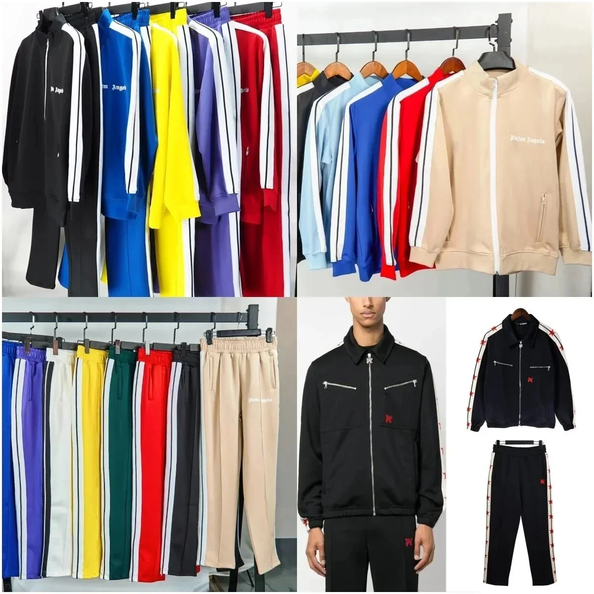 Angel Palm suits Hoodies pants shorts