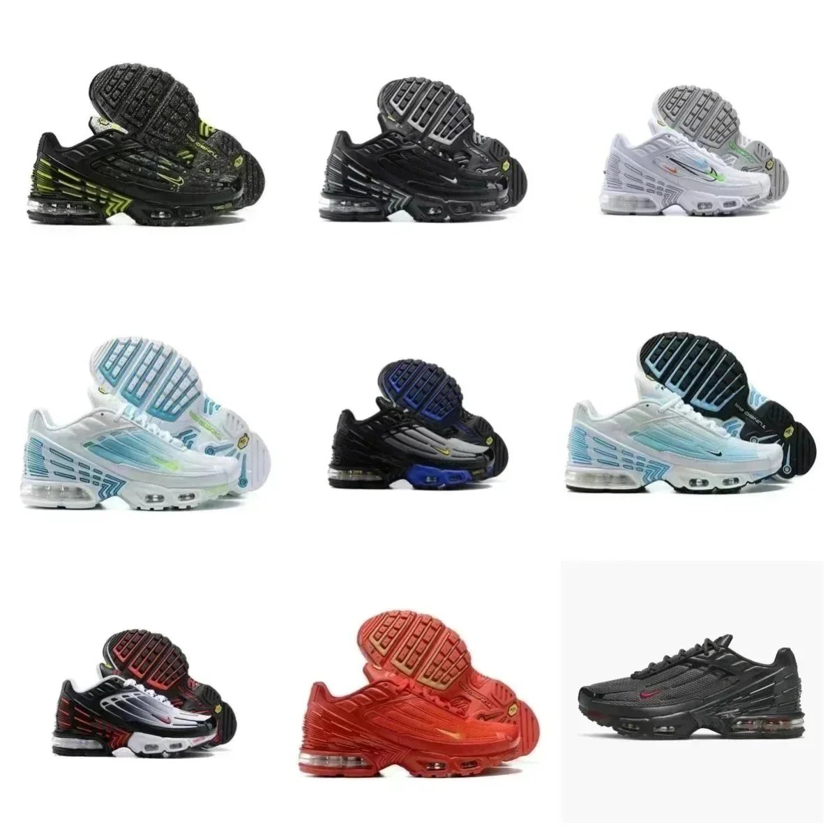 Nike Air Max Plus 3 Athletic Sneakers