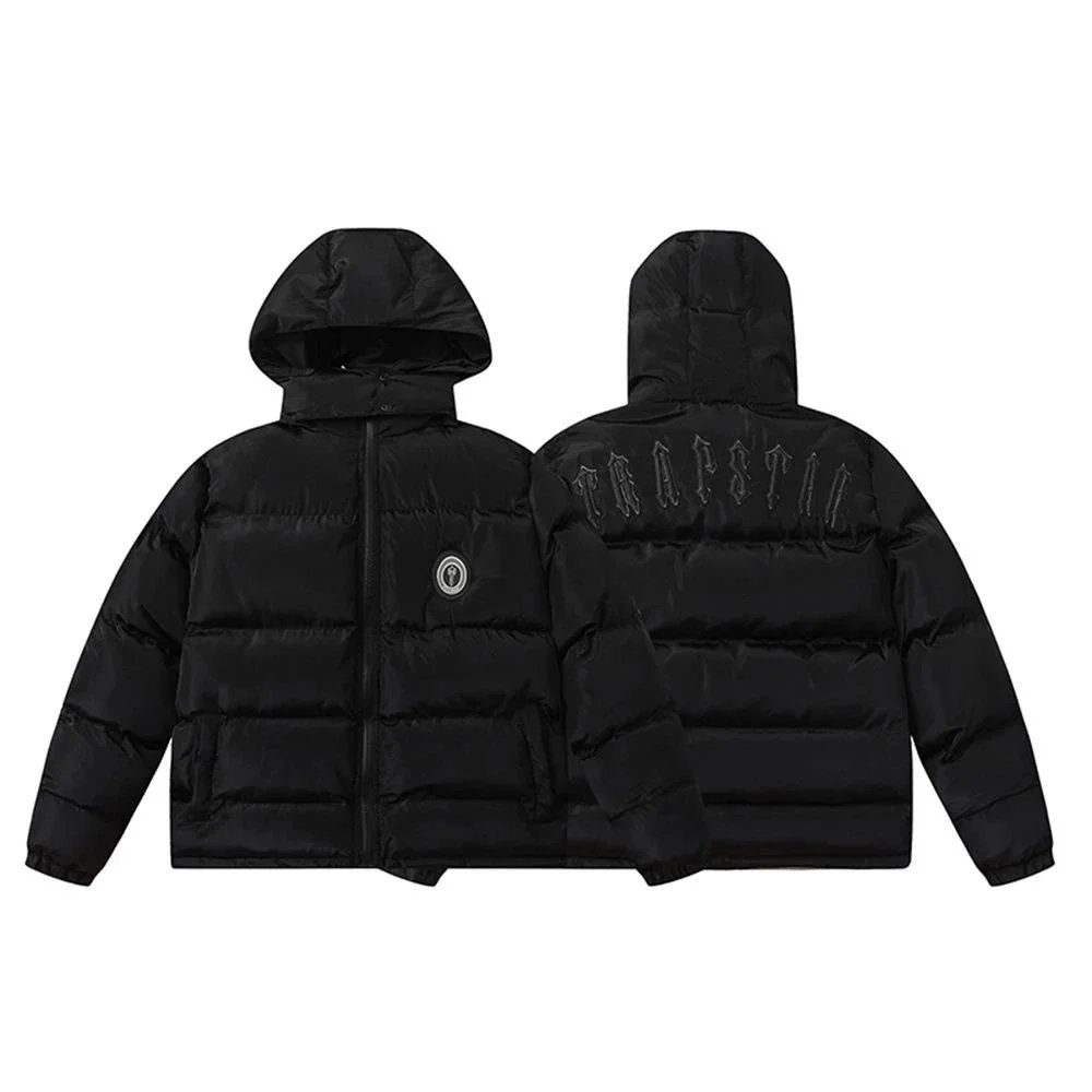 Trapstar Black Hooded Puffer Jacket