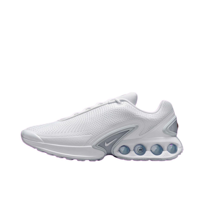 Nike White low-top athletic sneakers