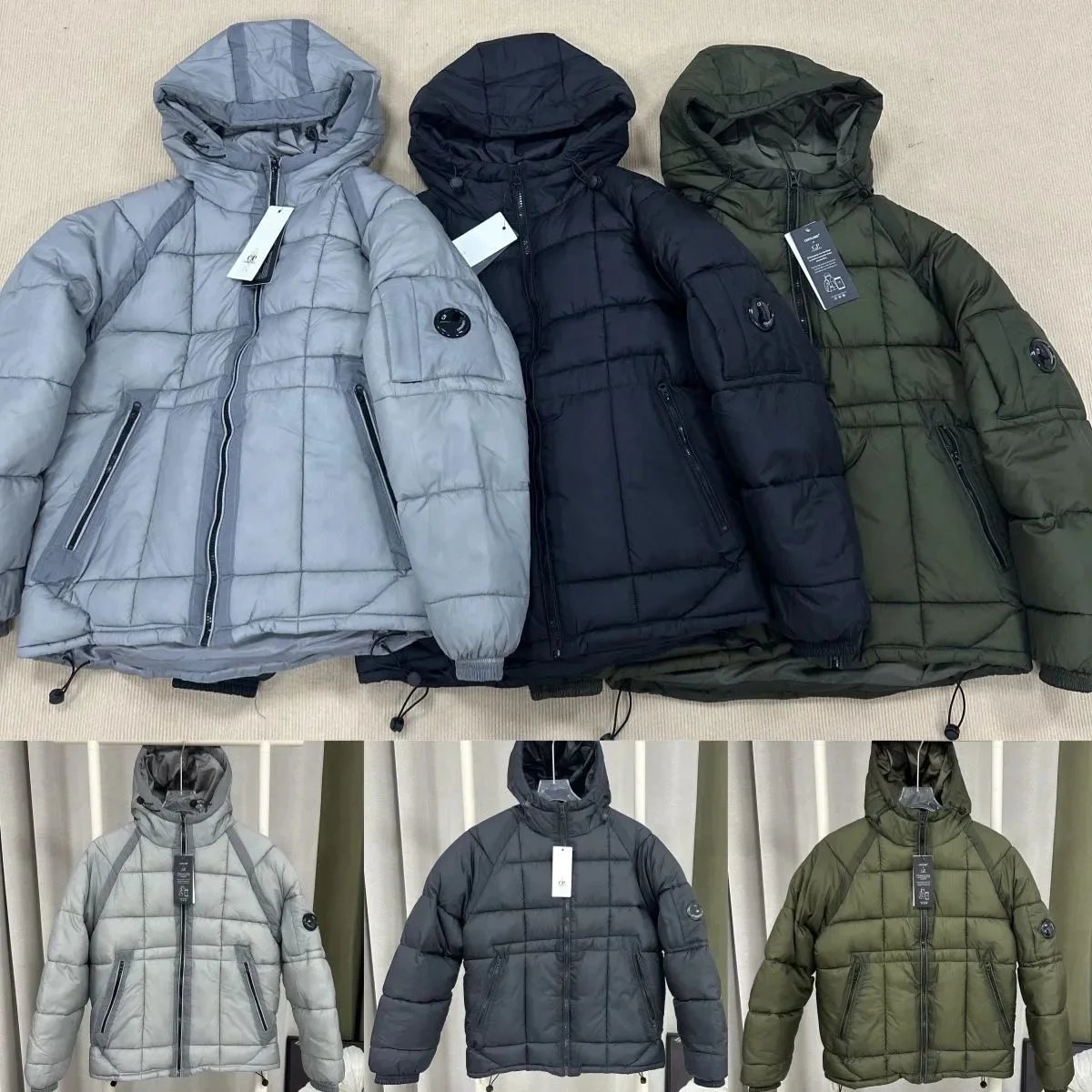 C.P. Company Hooded Puffer Jacket