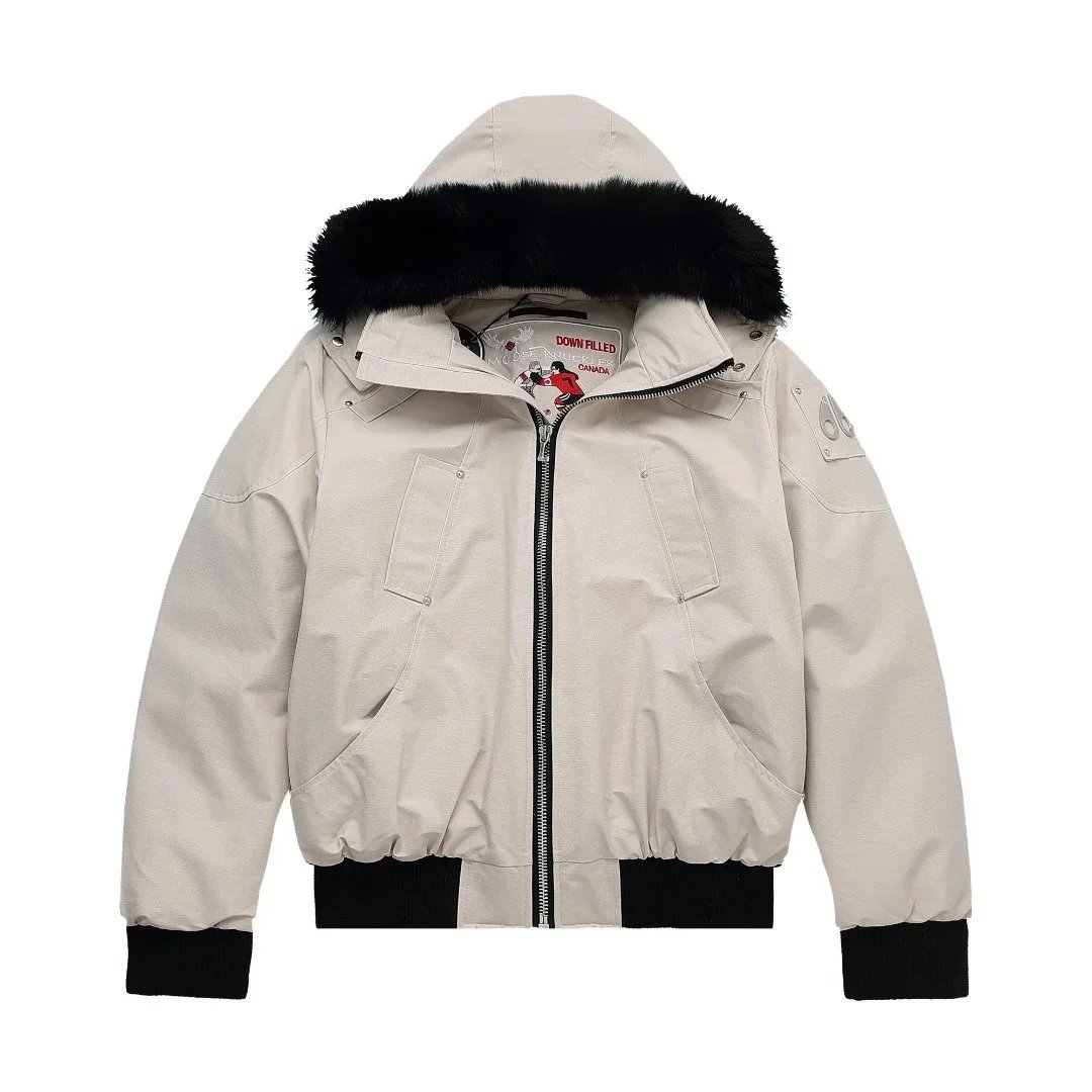 Moose Knuckles Hooded Down Jacket