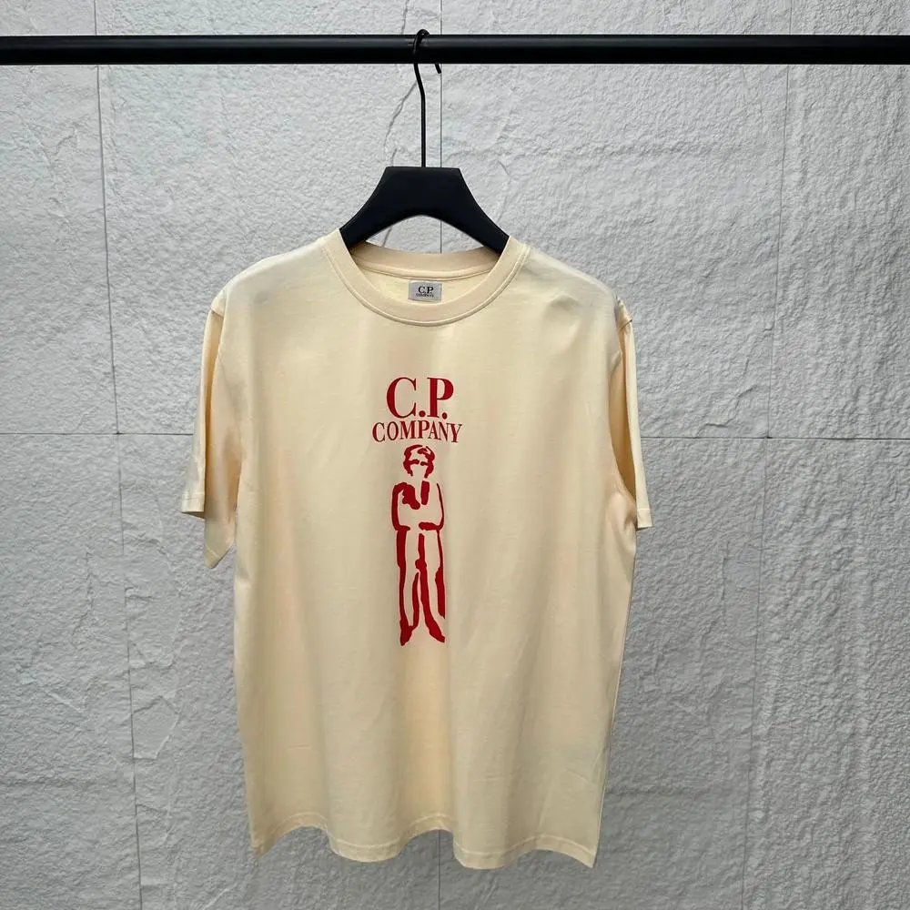 C.P. Company T-Shirts Short-Sleeve Graphic Logo T-Shirt — Style 5