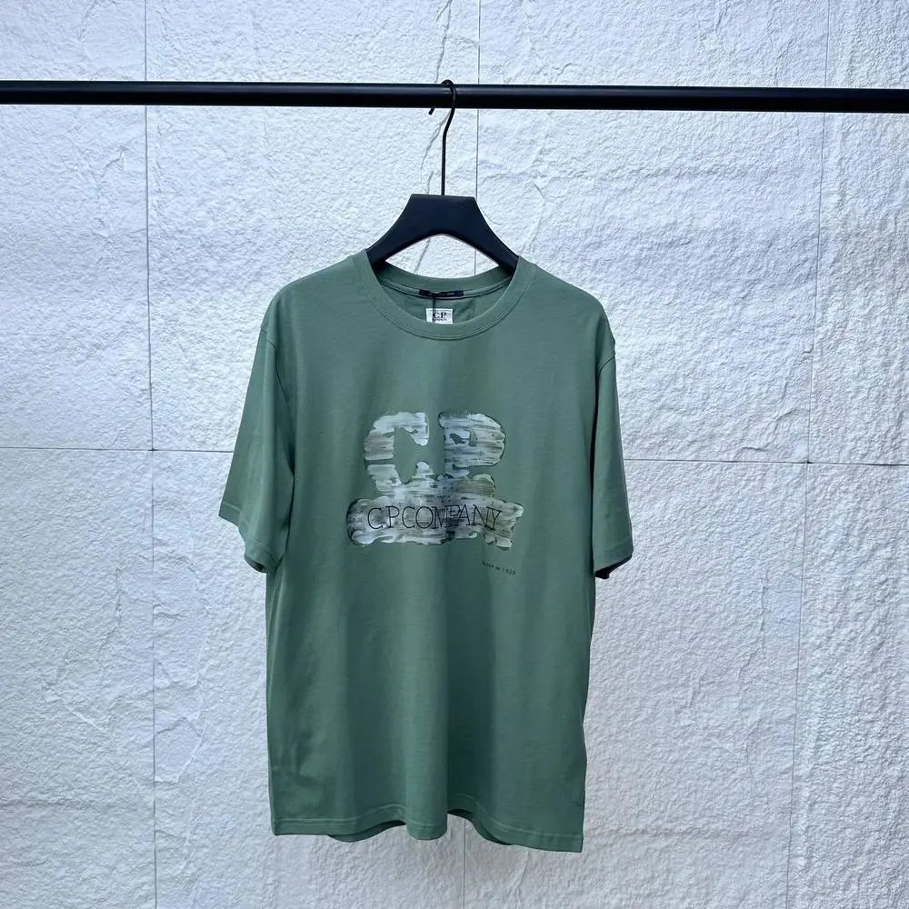 C.P. Company T-Shirts Short-Sleeve Graphic Logo T-Shirt — Style 13