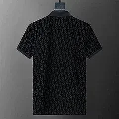 Dior Shirts Short-Sleeve Monogram Polo Shirt product detail image 3