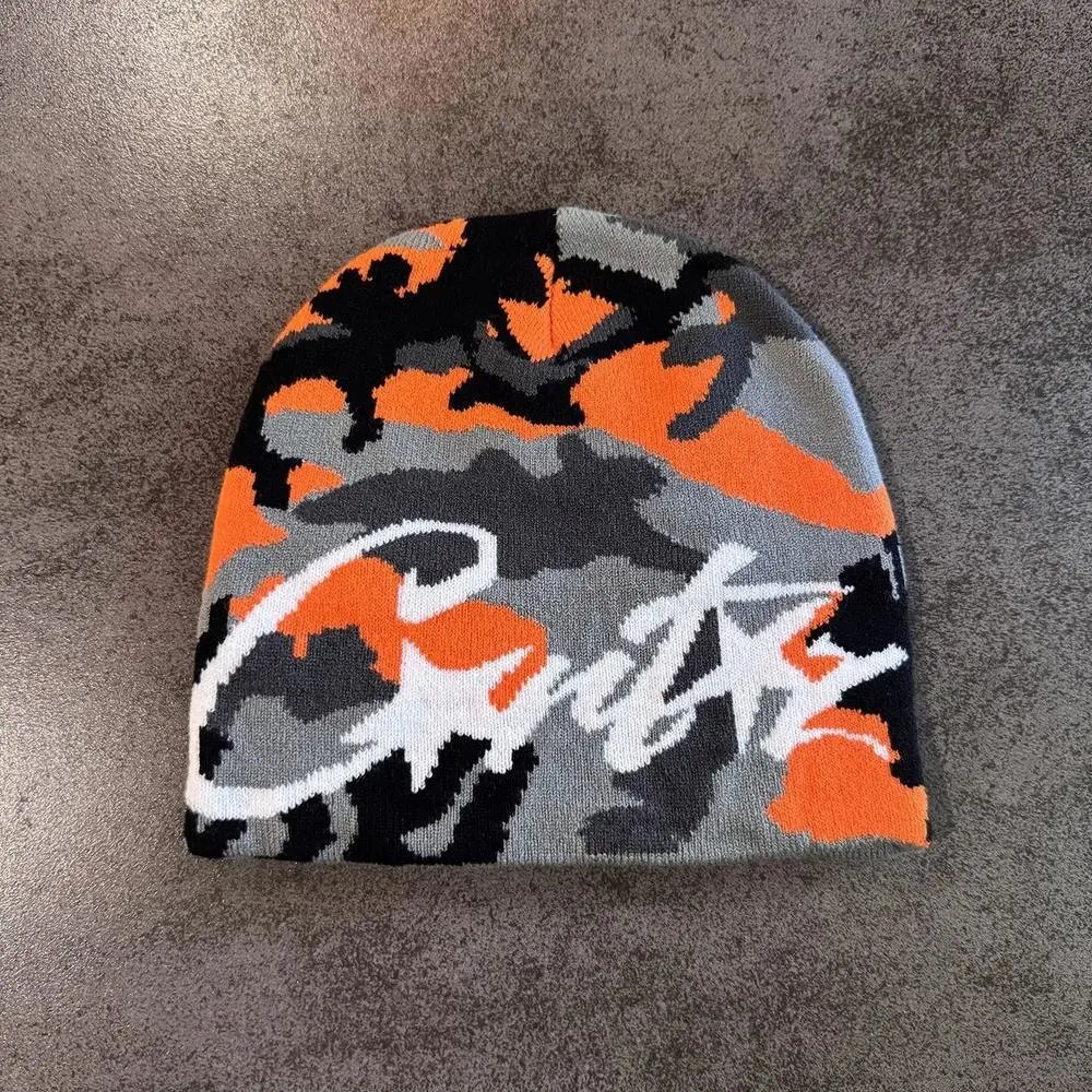 Supreme Hats Camouflage knit beanie image 7