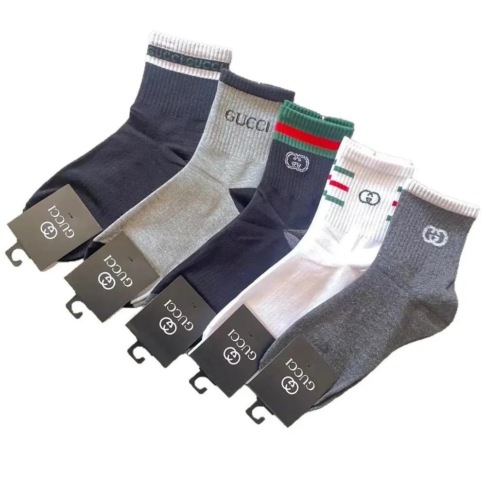 Gucci Socks Logo-Patterned Crew image 5