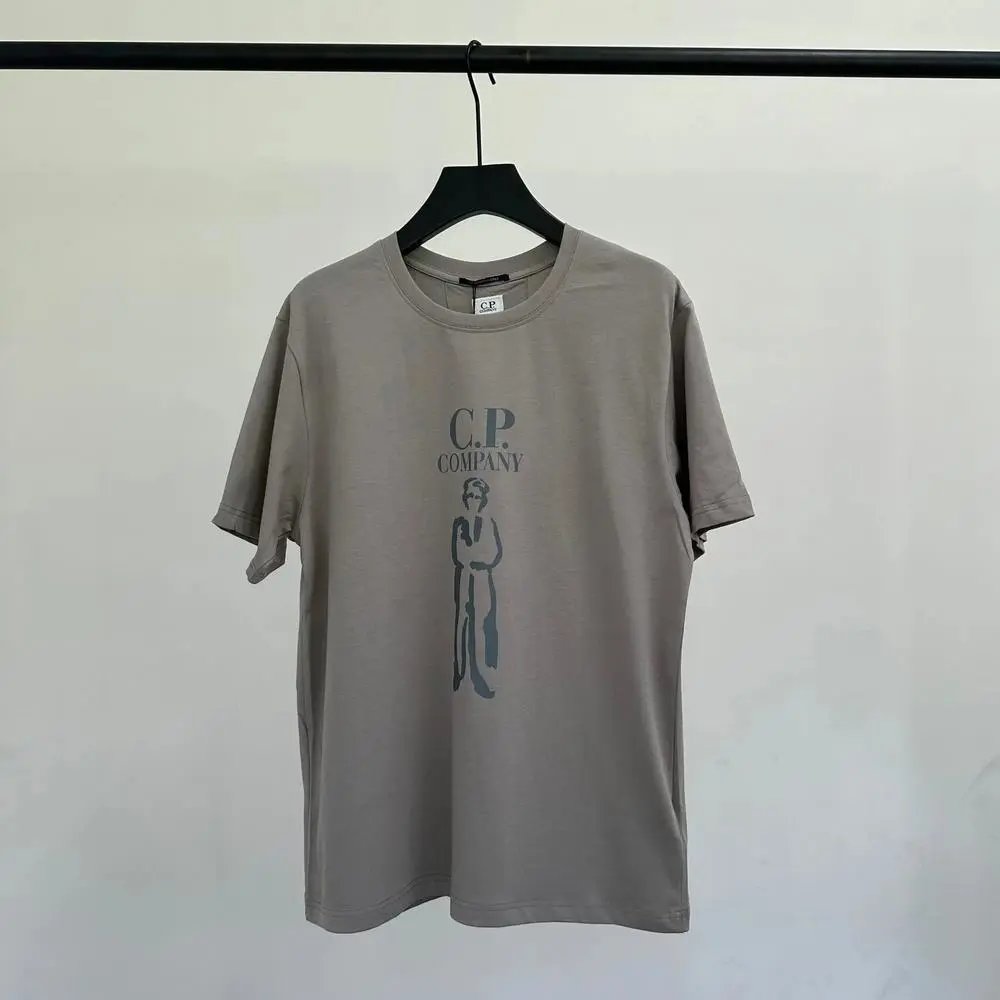 C.P. Company T-Shirts Short-Sleeve Graphic Logo T-Shirt — Style 4