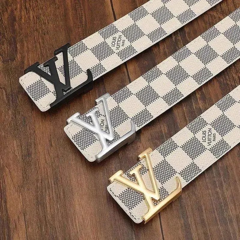 Louis Vuitton Belts Monogram canvas belt with LV buckle image 7