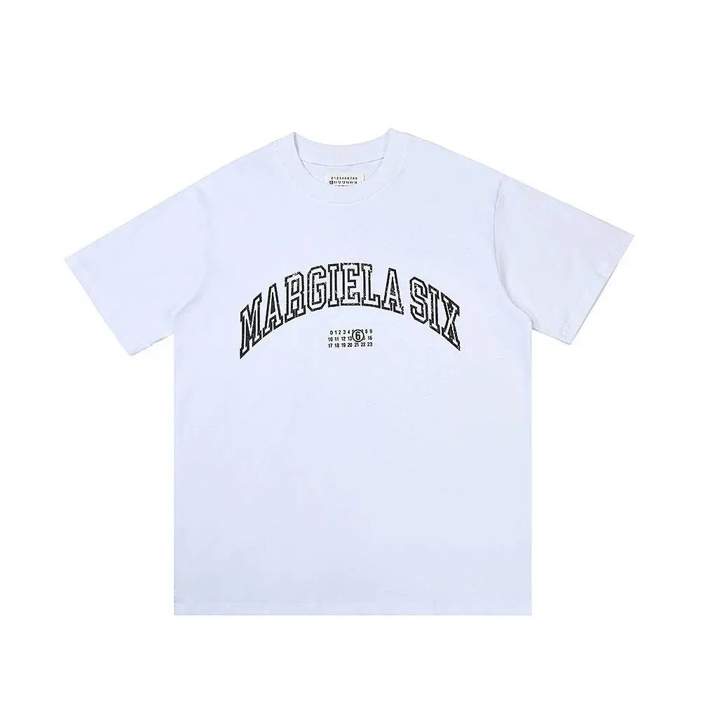 Maison Margiela T-Shirts Number-logo print short-sleeve T-shirt — Style 14